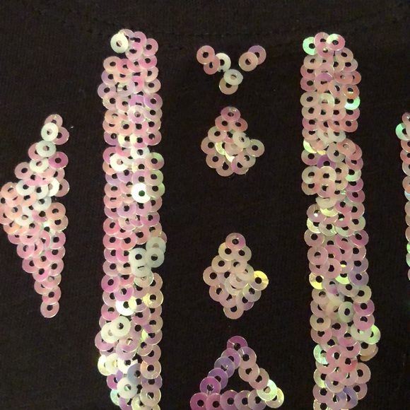 VS Pink bling sequin crop top - Picture 2 of 5
